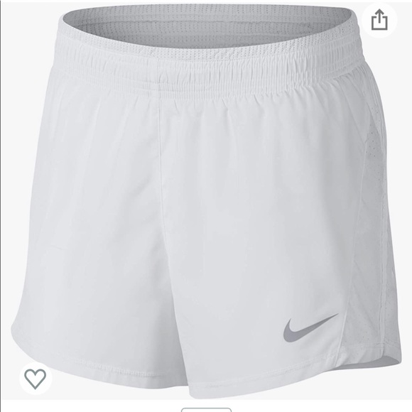 white nike running shorts - Picture 4 of 4
